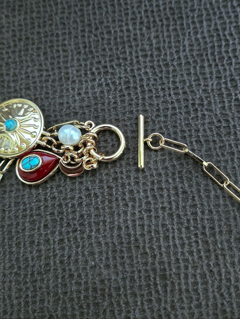 Camila Coelho Quadruple4️⃣ Charm Necklace - NIB - Picture 8 of 16